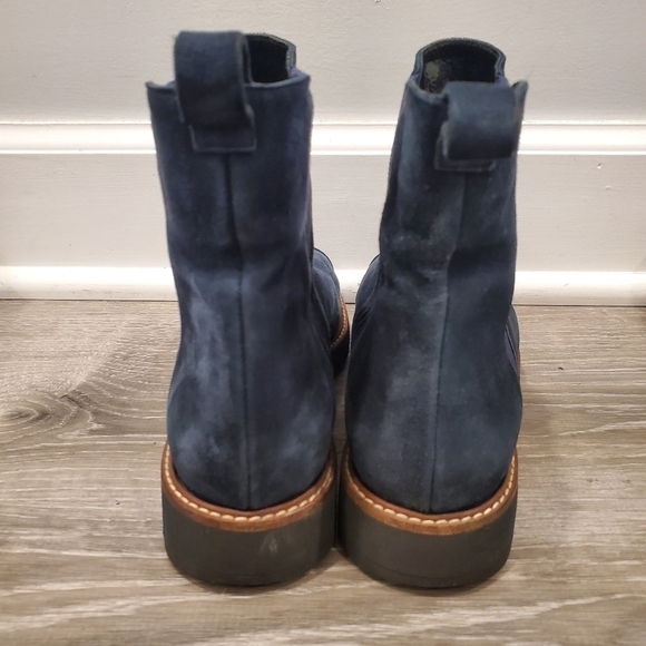 Fiorangelo Blue Suede Boots - Picture 3 of 5